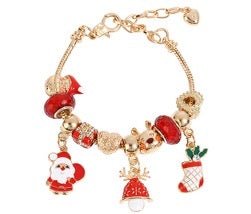 Christmas Bracelet - Christmas Snow Globes by House worX